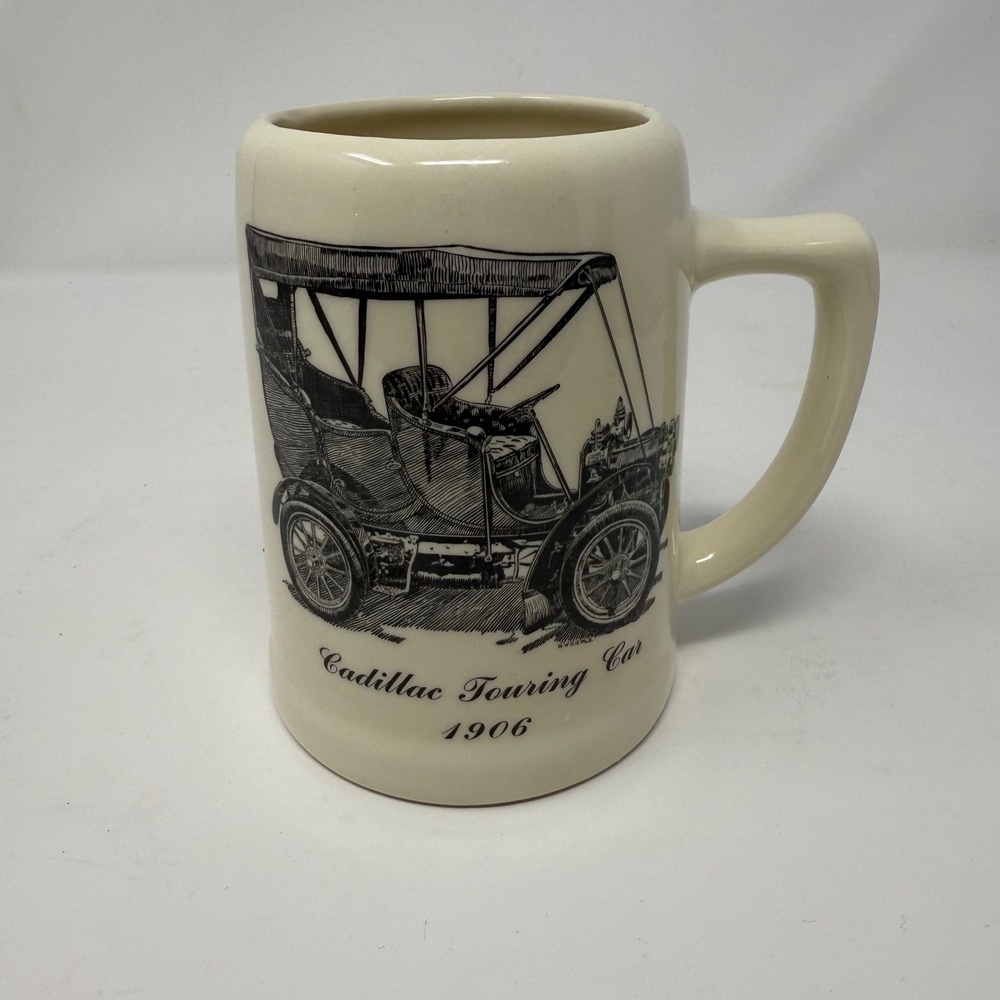 Vintage Cadillac Touring Car 1906‎ Ceramic Mug Long Island Automotive Museum